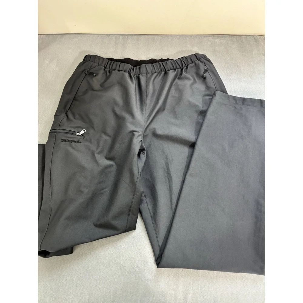 Patagonia Vintage Mens French Roast Pants Sz Large Gray Hiking 2005 Trail Gorp